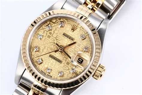 ladies 14k rolex jubilee|Rolex lady Datejust dial.